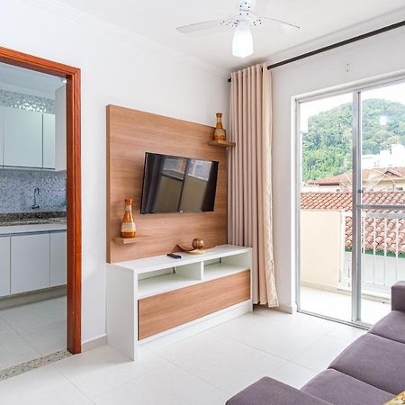 Apartamento A 100 Metros Da Praia - 01 Dormitorio - Edificio Agua Viva Ubatuba Εξωτερικό φωτογραφία