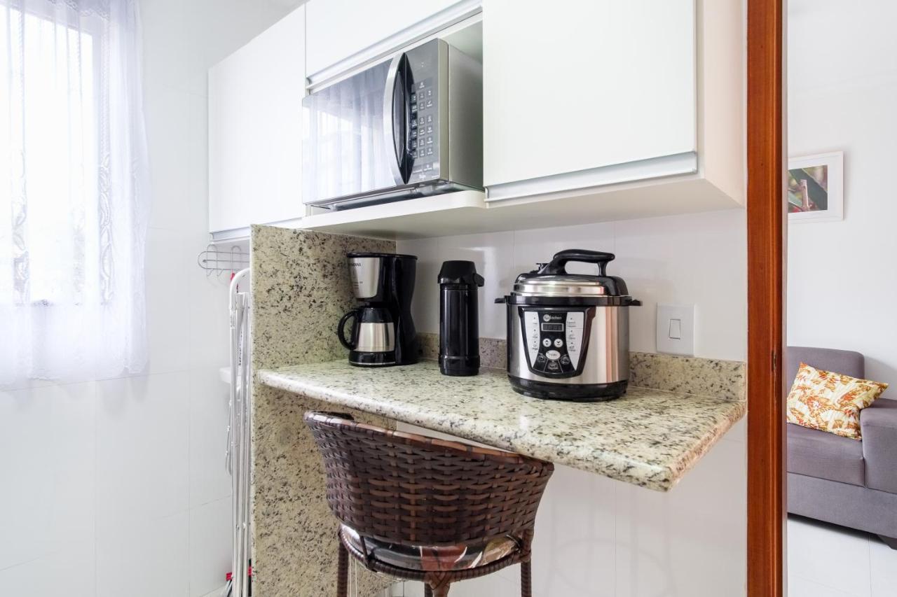 Apartamento A 100 Metros Da Praia - 01 Dormitorio - Edificio Agua Viva Ubatuba Εξωτερικό φωτογραφία