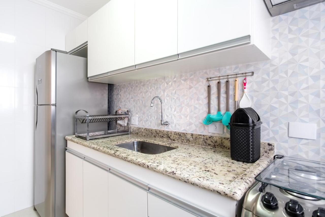 Apartamento A 100 Metros Da Praia - 01 Dormitorio - Edificio Agua Viva Ubatuba Εξωτερικό φωτογραφία