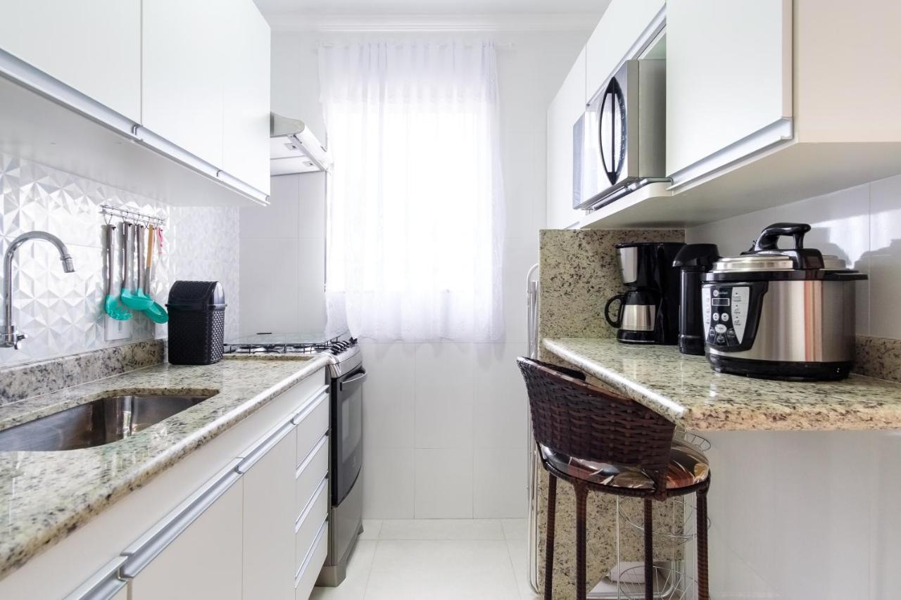 Apartamento A 100 Metros Da Praia - 01 Dormitorio - Edificio Agua Viva Ubatuba Εξωτερικό φωτογραφία