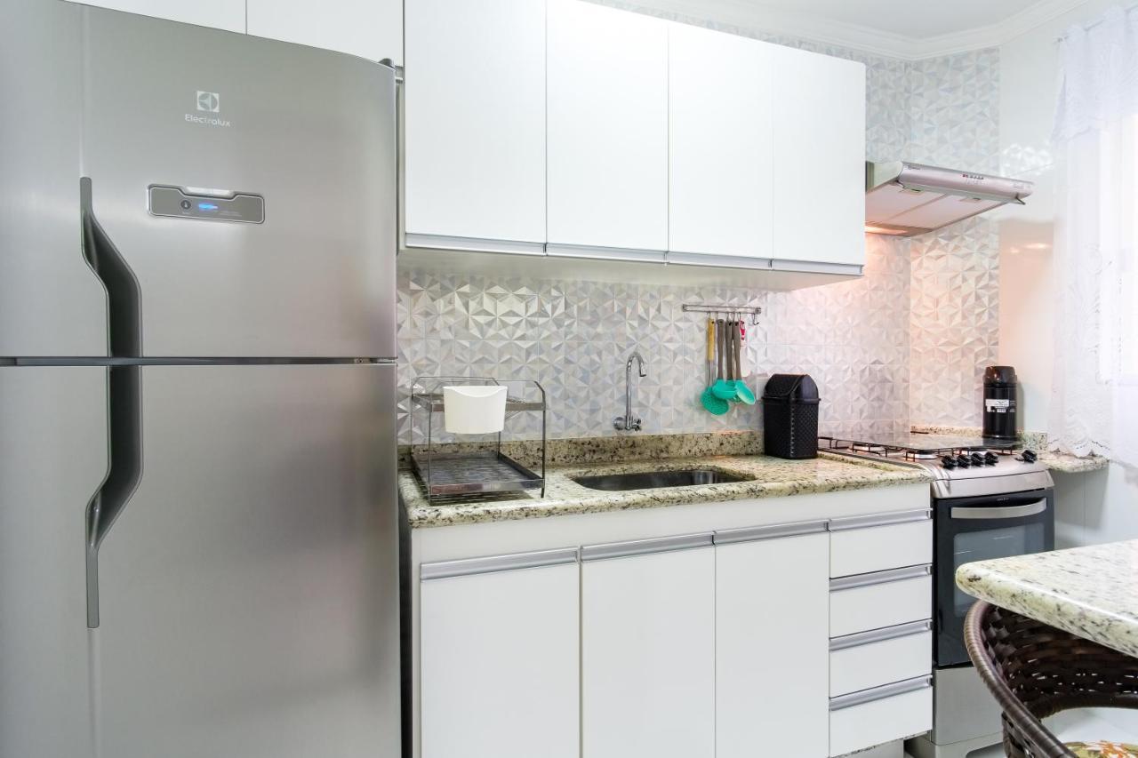 Apartamento A 100 Metros Da Praia - 01 Dormitorio - Edificio Agua Viva Ubatuba Εξωτερικό φωτογραφία