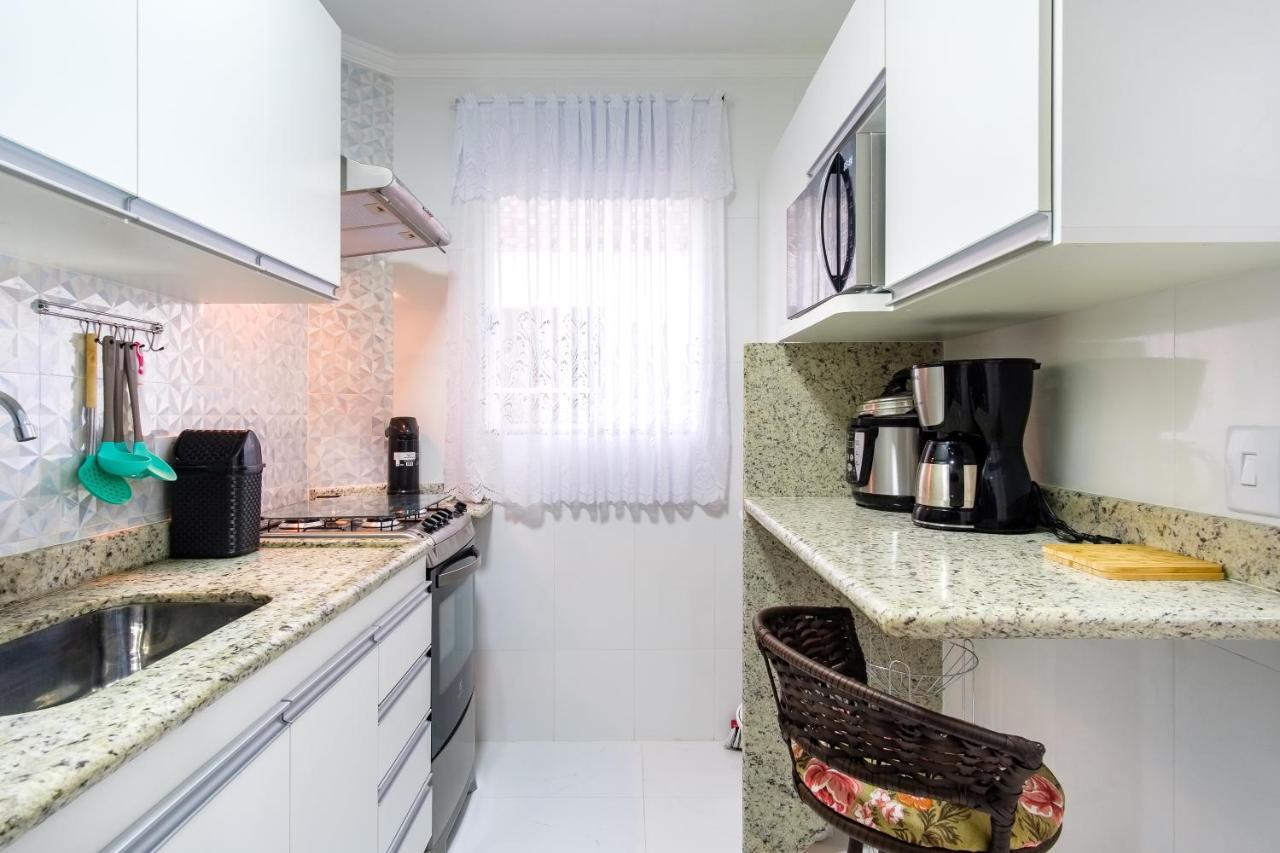 Apartamento A 100 Metros Da Praia - 01 Dormitorio - Edificio Agua Viva Ubatuba Εξωτερικό φωτογραφία