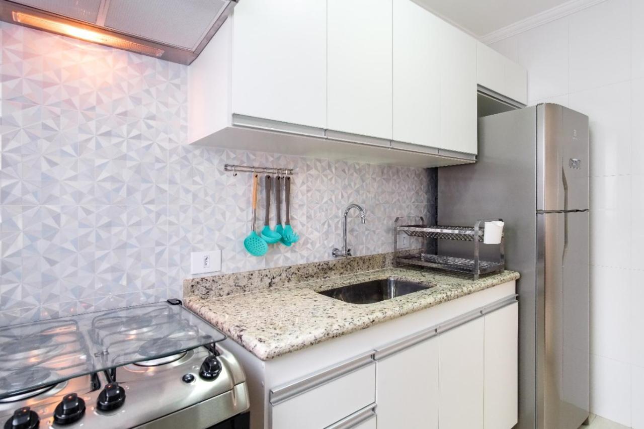 Apartamento A 100 Metros Da Praia - 01 Dormitorio - Edificio Agua Viva Ubatuba Εξωτερικό φωτογραφία