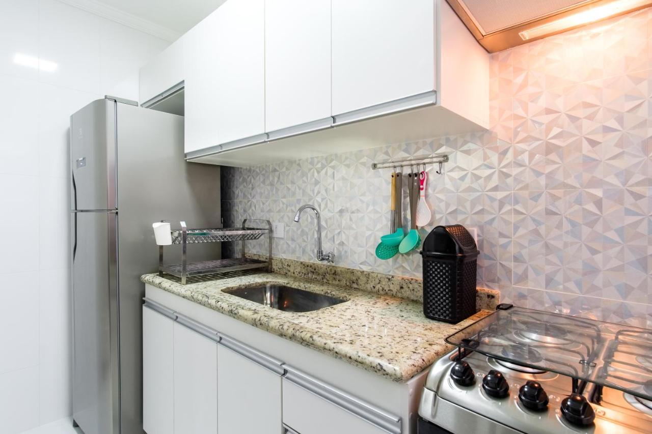 Apartamento A 100 Metros Da Praia - 01 Dormitorio - Edificio Agua Viva Ubatuba Εξωτερικό φωτογραφία