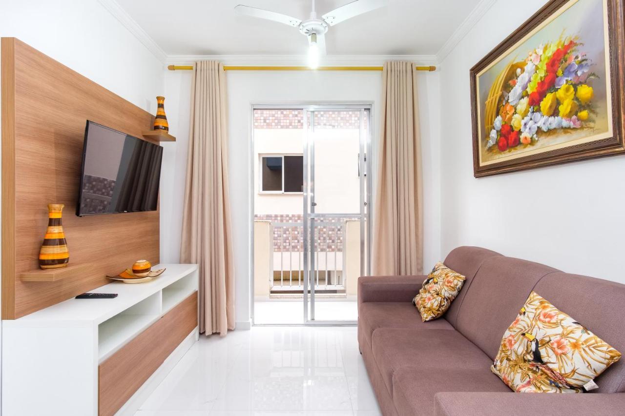 Apartamento A 100 Metros Da Praia - 01 Dormitorio - Edificio Agua Viva Ubatuba Εξωτερικό φωτογραφία