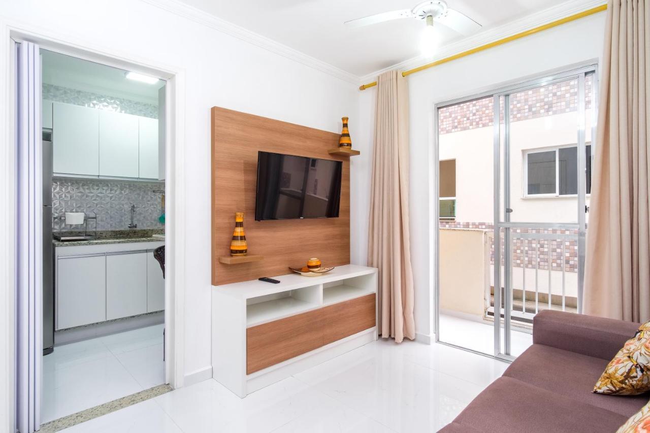 Apartamento A 100 Metros Da Praia - 01 Dormitorio - Edificio Agua Viva Ubatuba Εξωτερικό φωτογραφία