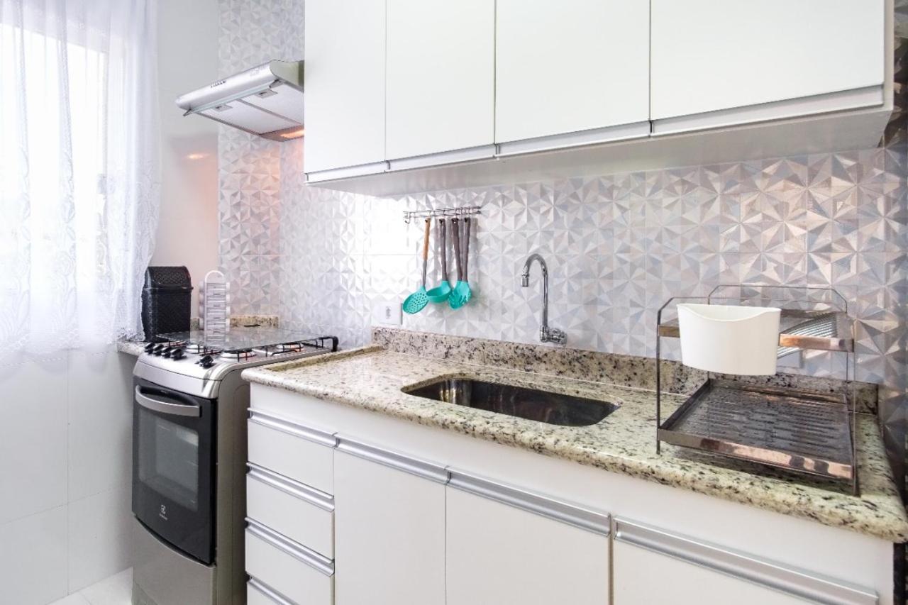 Apartamento A 100 Metros Da Praia - 01 Dormitorio - Edificio Agua Viva Ubatuba Εξωτερικό φωτογραφία